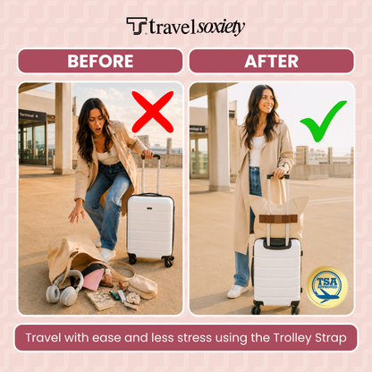 Trolley Strap – Dark Brown