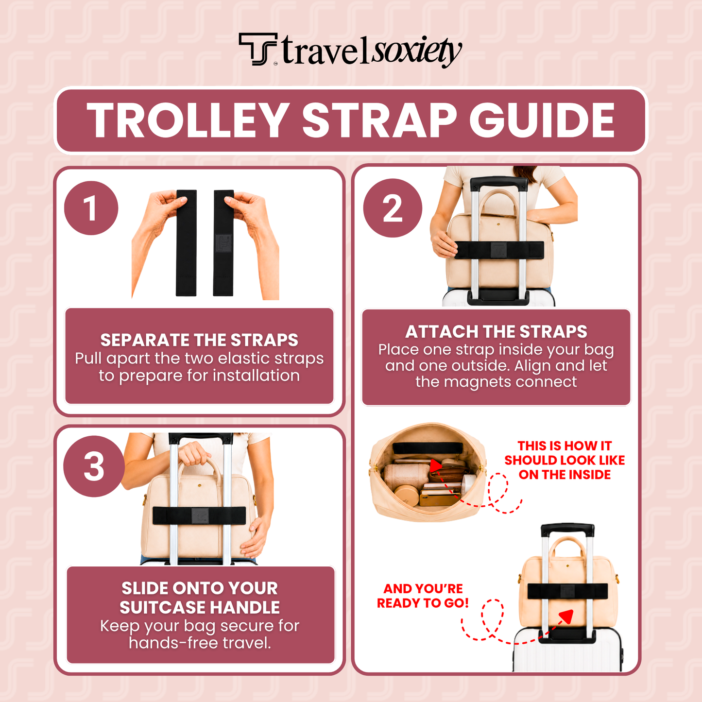 Trolley Strap – Dark Brown