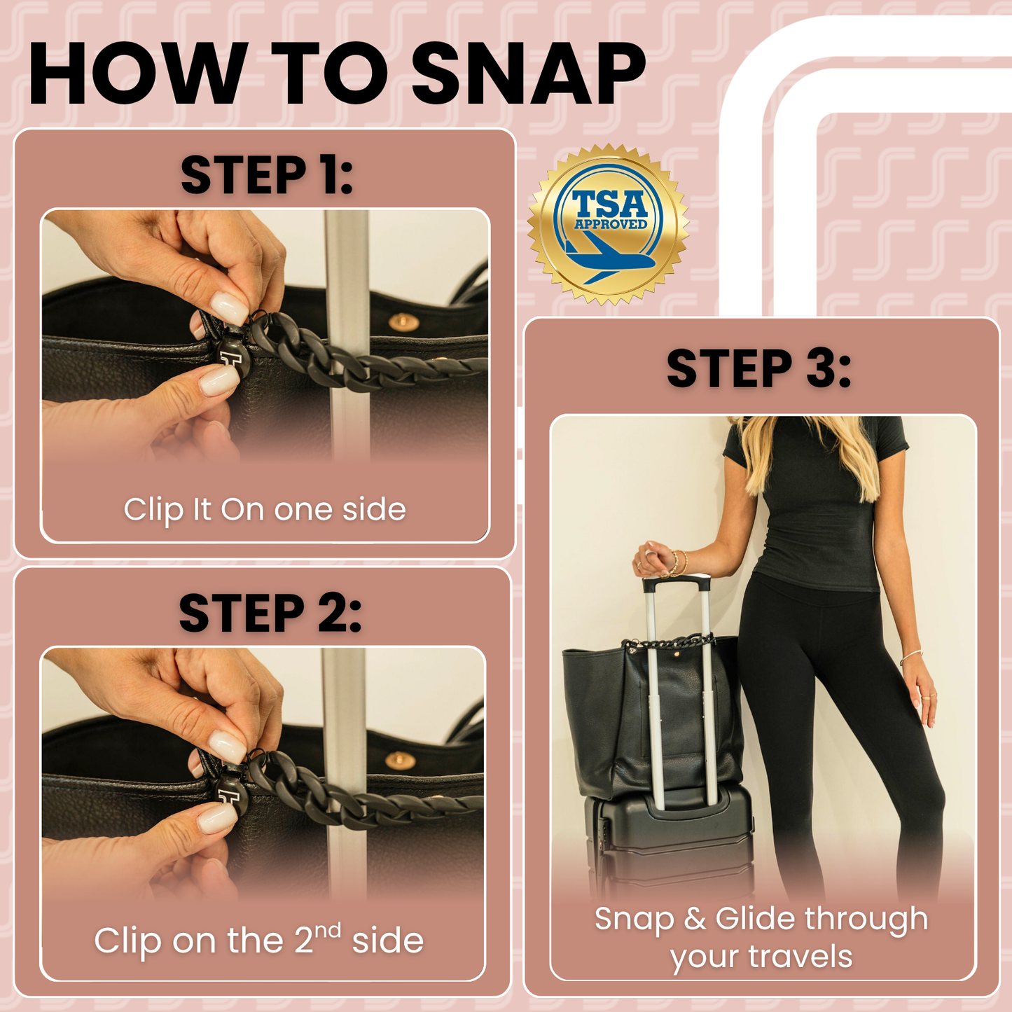 Trolley Snap - Dark Blue