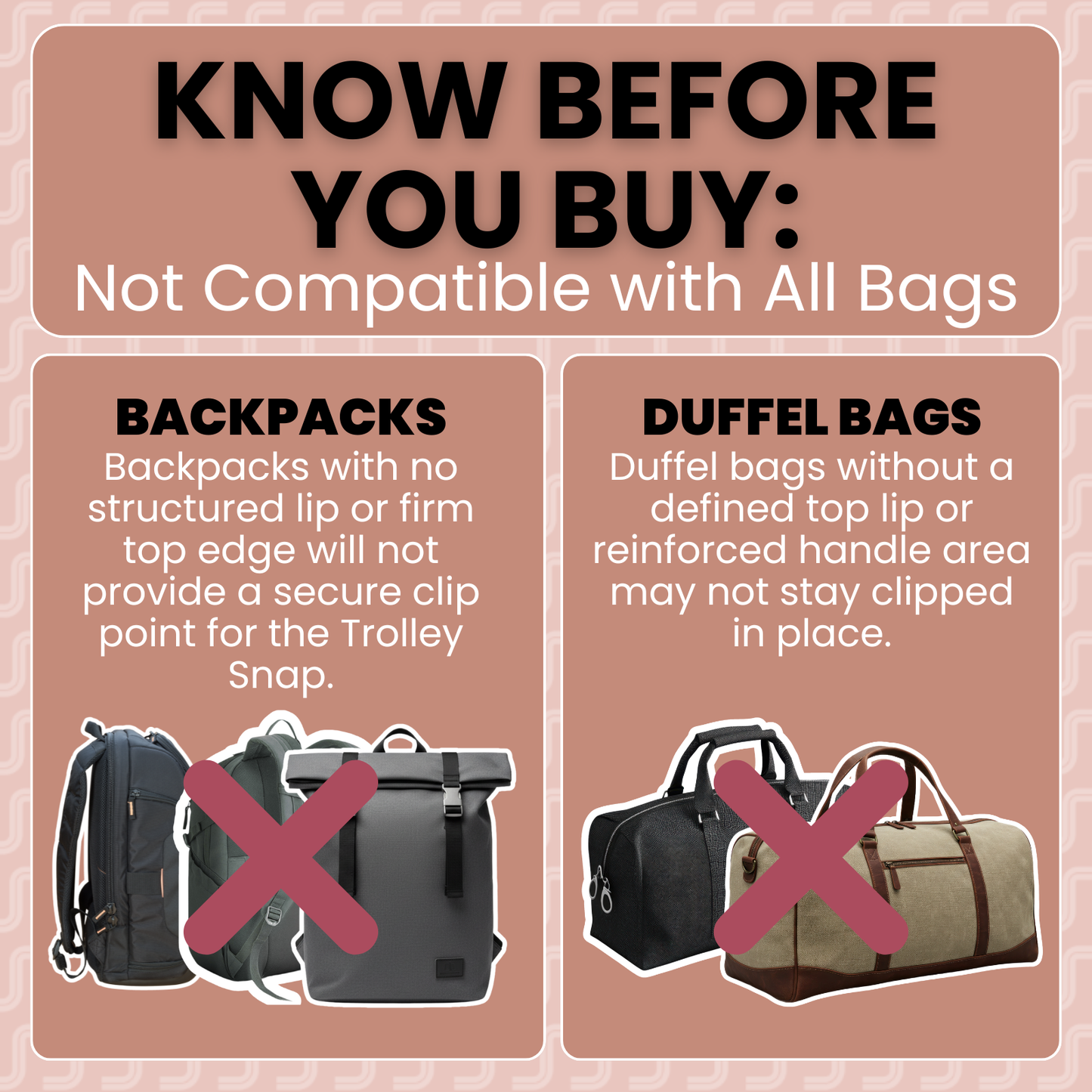 Trolley Snap - Dark Blue